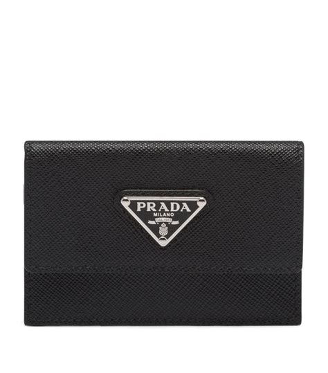 saffiano leather card case